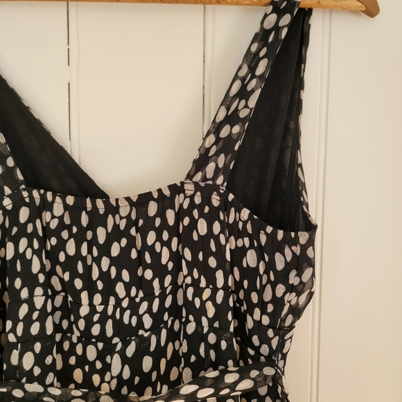 Midi dress black and white sixe M - Picture 5 of 12